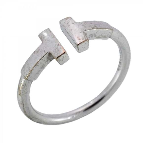 TIFFANY Jewelry - Tiffany T-wire ring, 18K white gold, size 9, for women